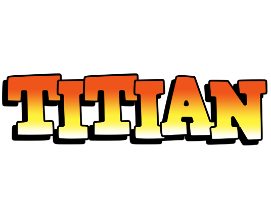 Titian sunset logo