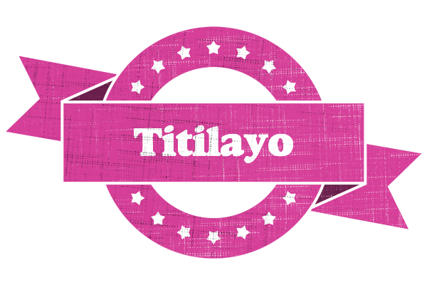 Titilayo beauty logo