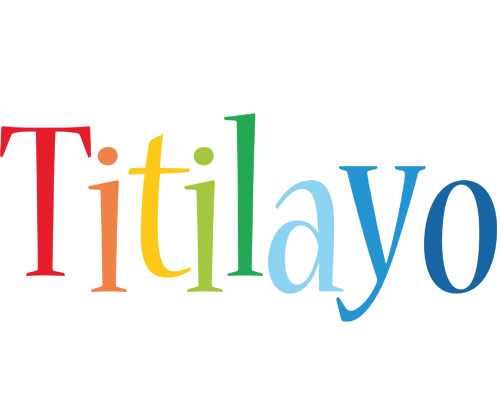 Titilayo birthday logo