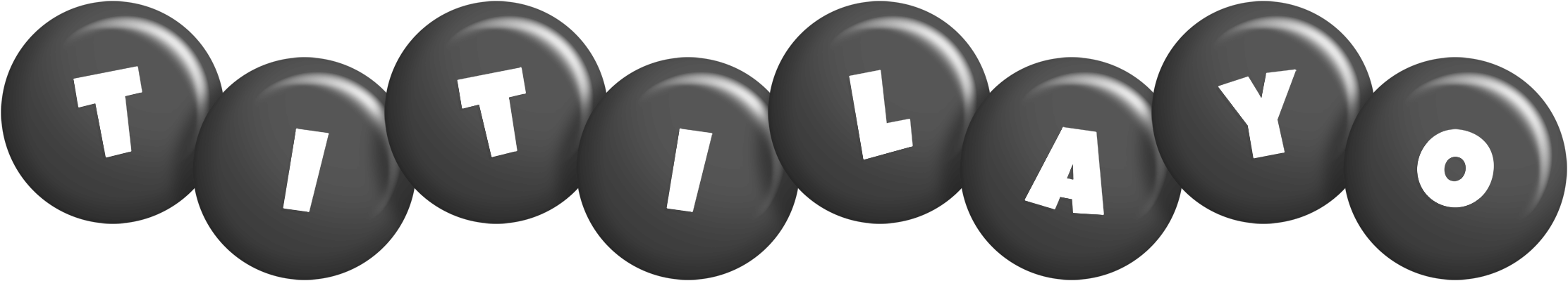 Titilayo candy-black logo