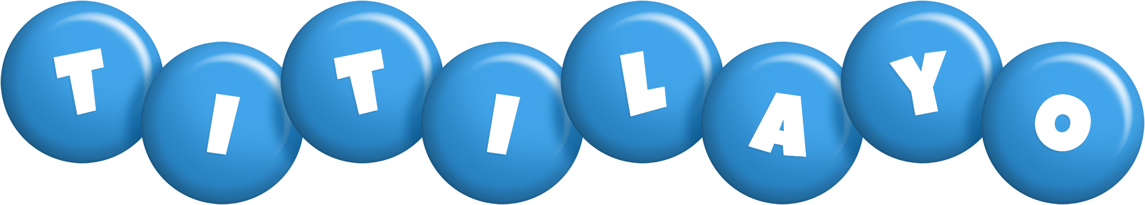 Titilayo candy-blue logo