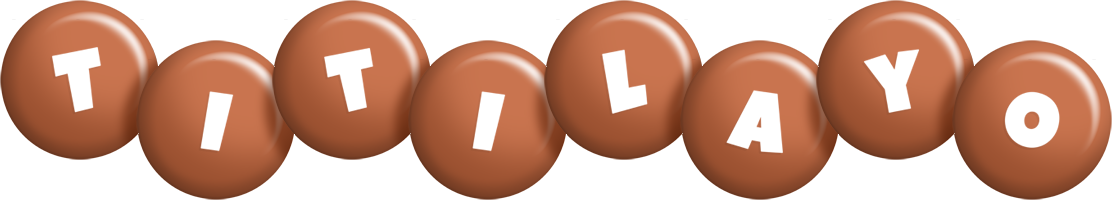 Titilayo candy-brown logo