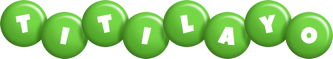 Titilayo candy-green logo