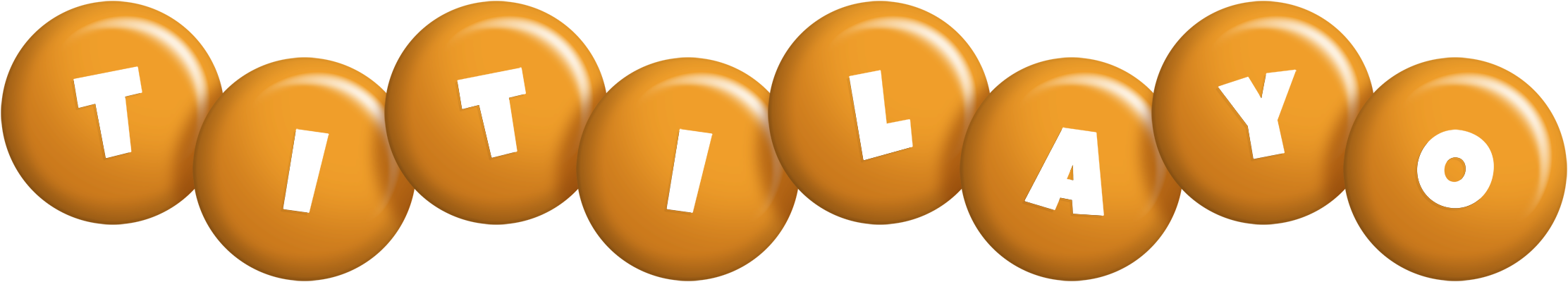Titilayo candy-orange logo