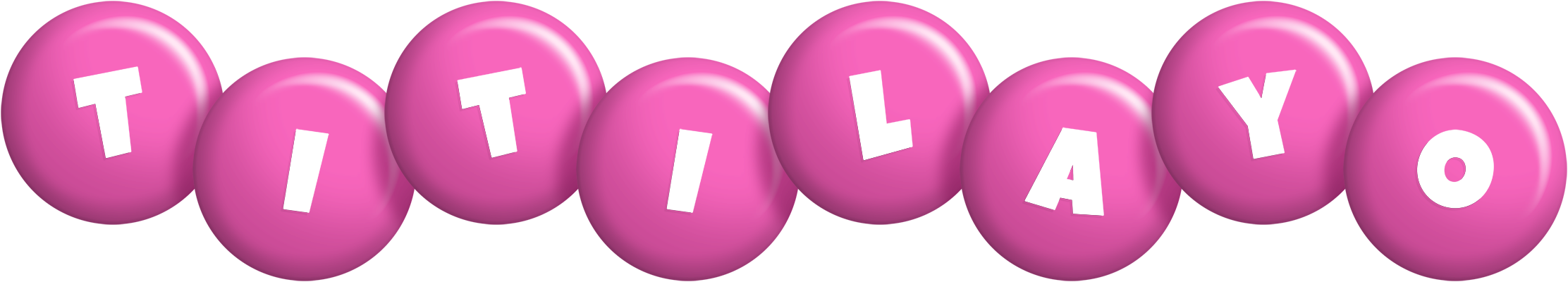 Titilayo candy-pink logo