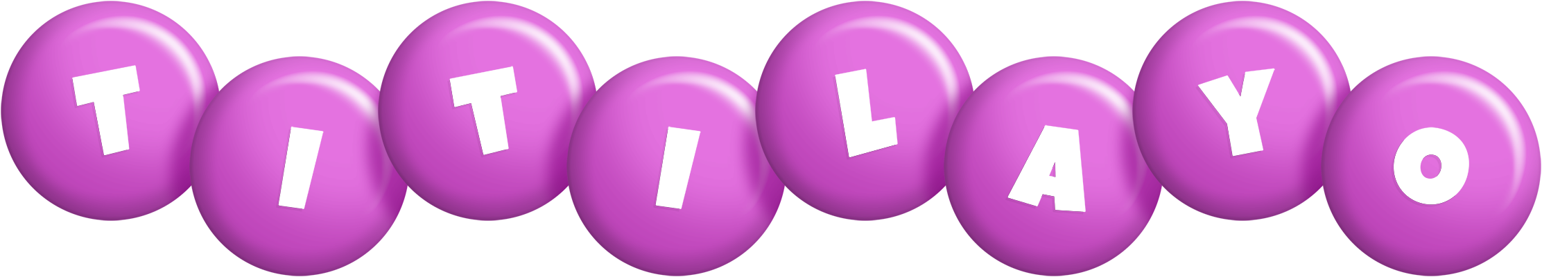 Titilayo candy-purple logo