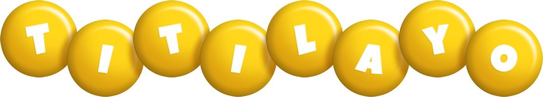 Titilayo candy-yellow logo