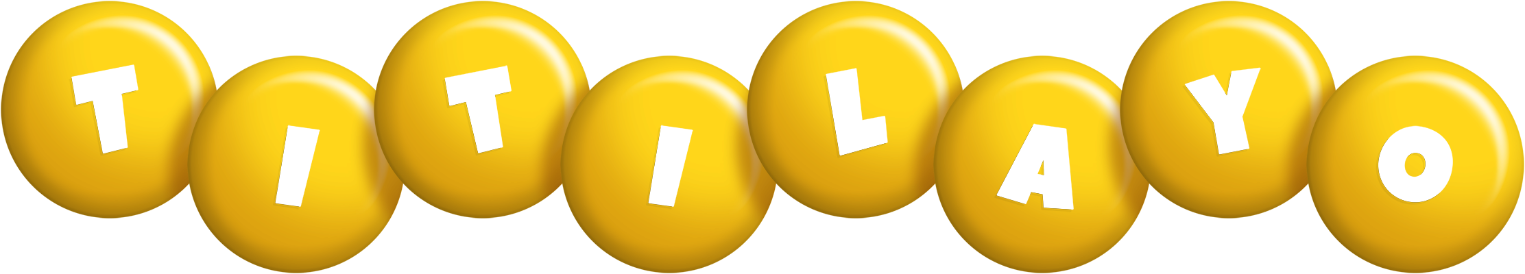 Titilayo candy-yellow logo