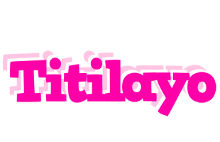 Titilayo dancing logo