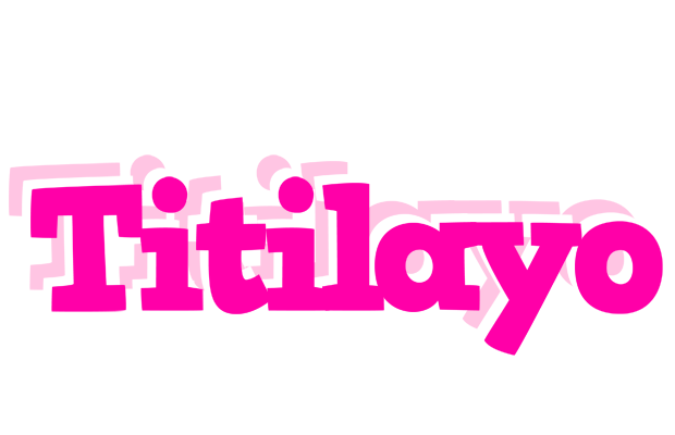 Titilayo dancing logo