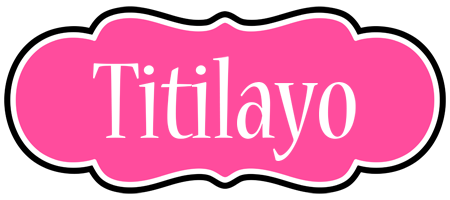 Titilayo invitation logo