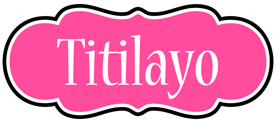 Titilayo invitation logo