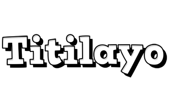 Titilayo snowing logo