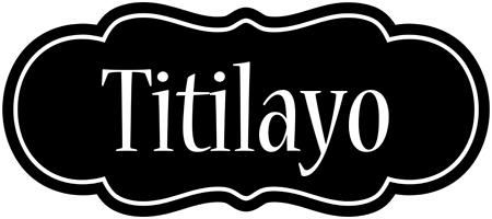 Titilayo welcome logo