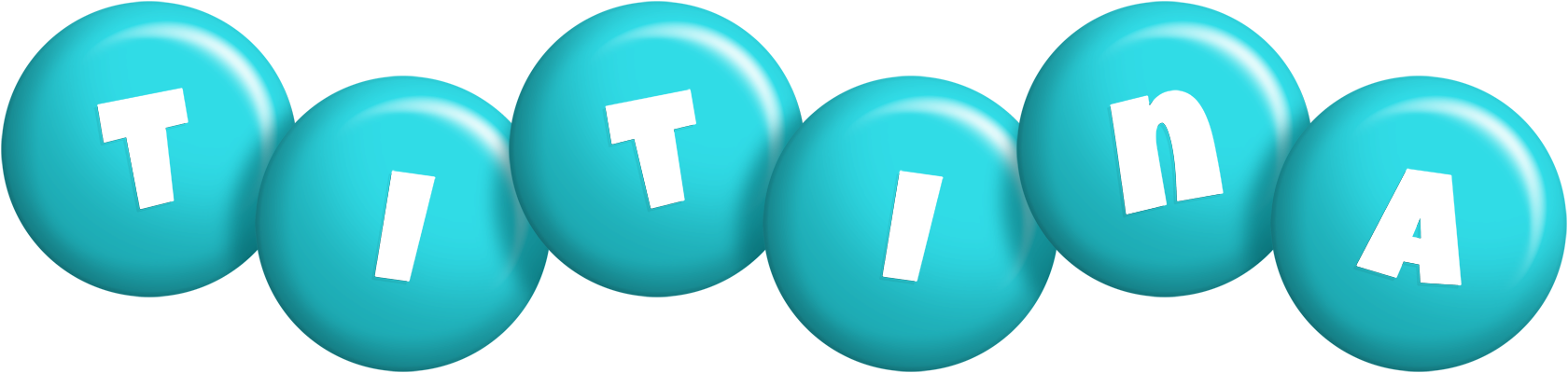 Titina candy-azur logo