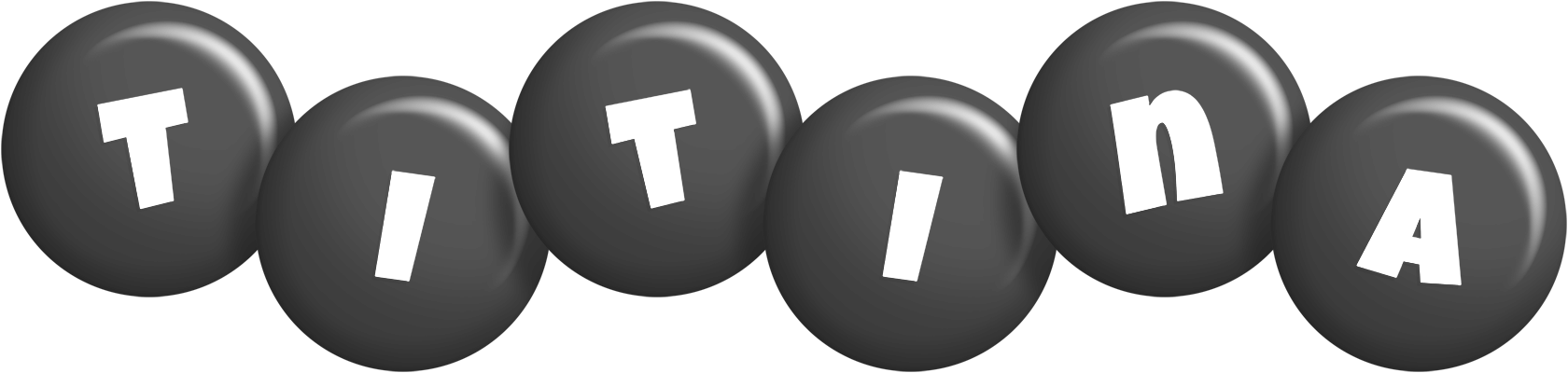 Titina candy-black logo