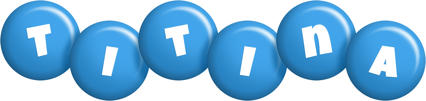 Titina candy-blue logo