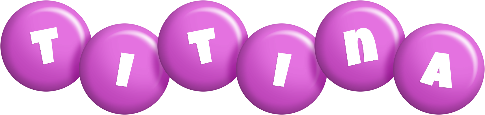 Titina candy-purple logo