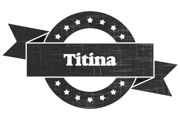 Titina grunge logo