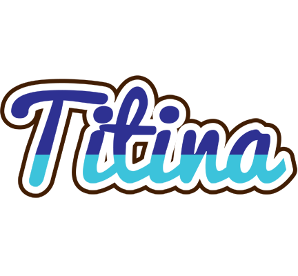 Titina raining logo