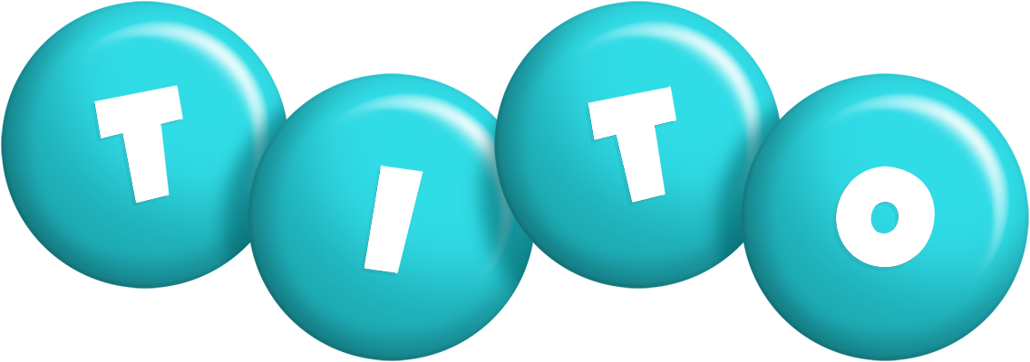 Tito candy-azur logo