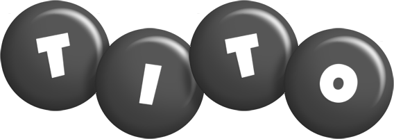 Tito candy-black logo