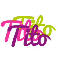 Tito flowers logo