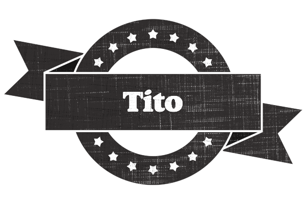 Tito grunge logo