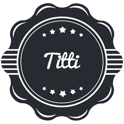 Titti badge logo