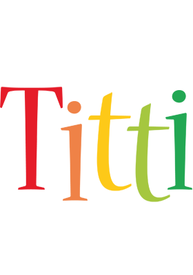 Titti birthday logo