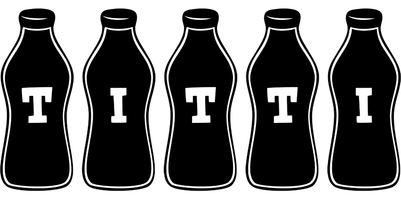 Titti bottle logo