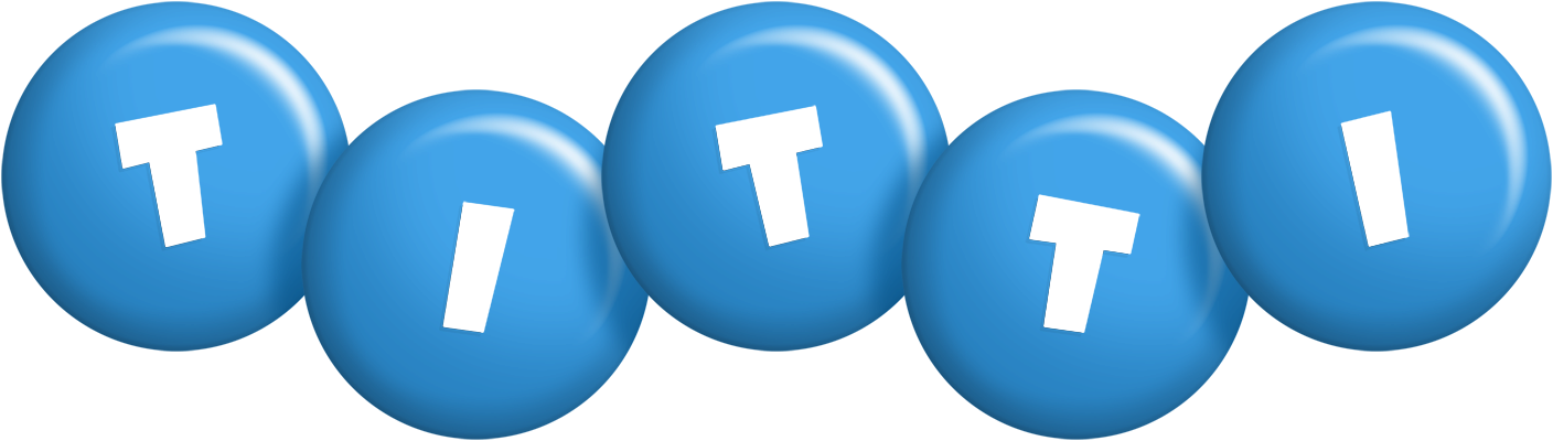 Titti candy-blue logo
