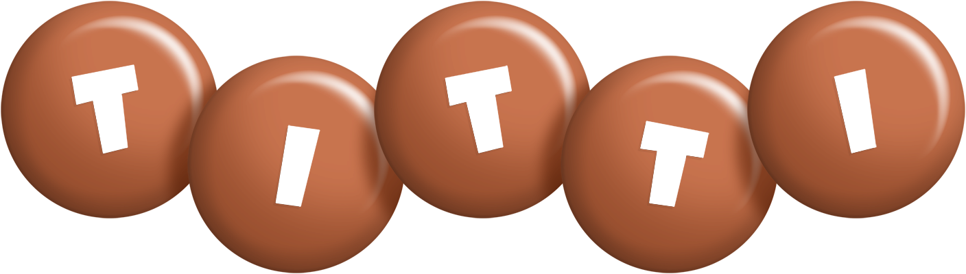 Titti candy-brown logo