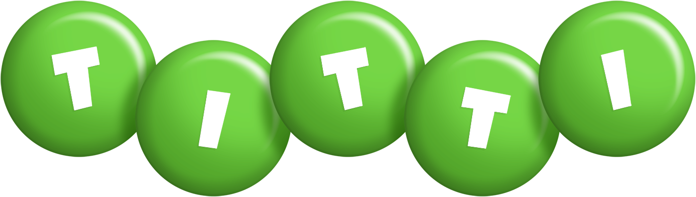 Titti candy-green logo