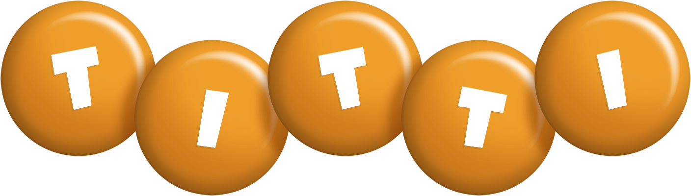 Titti candy-orange logo