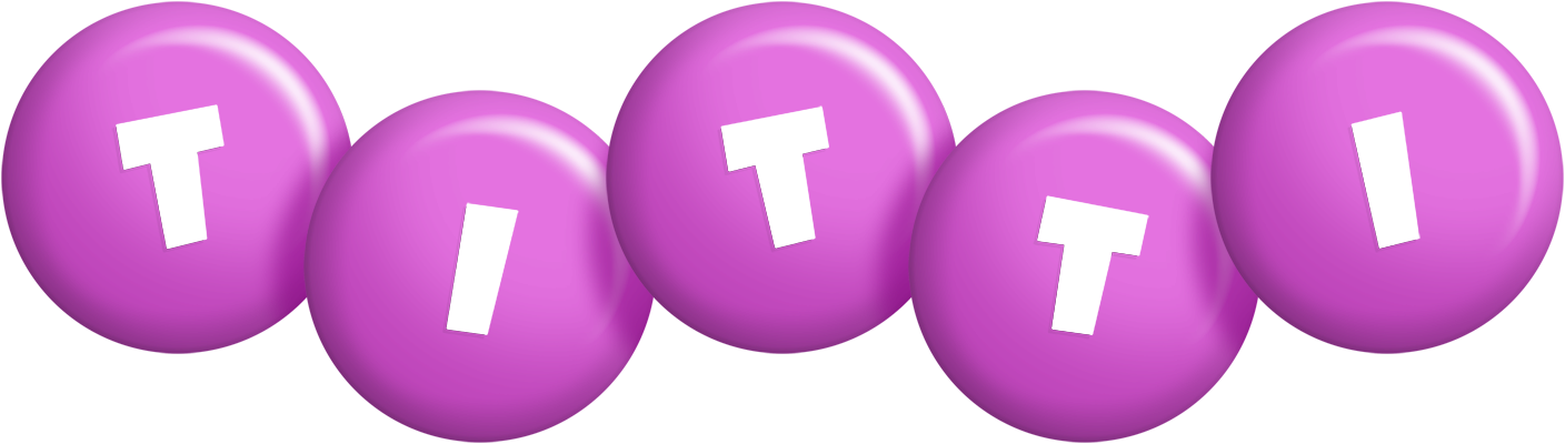 Titti candy-purple logo