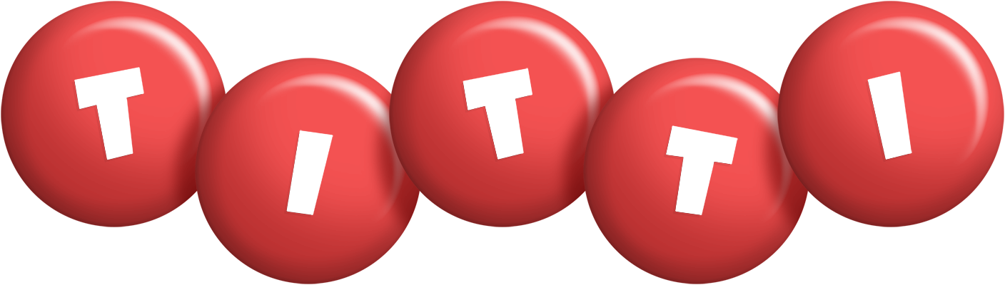 Titti candy-red logo