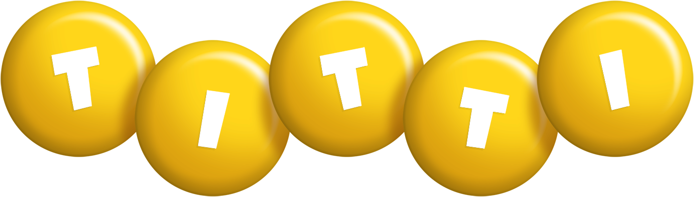Titti candy-yellow logo