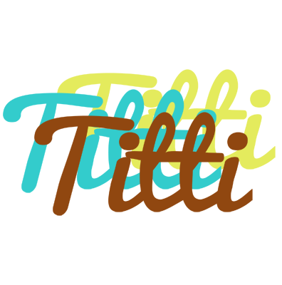 Titti cupcake logo