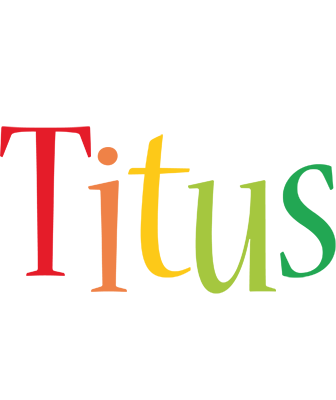 Titus birthday logo