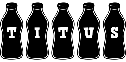 Titus bottle logo