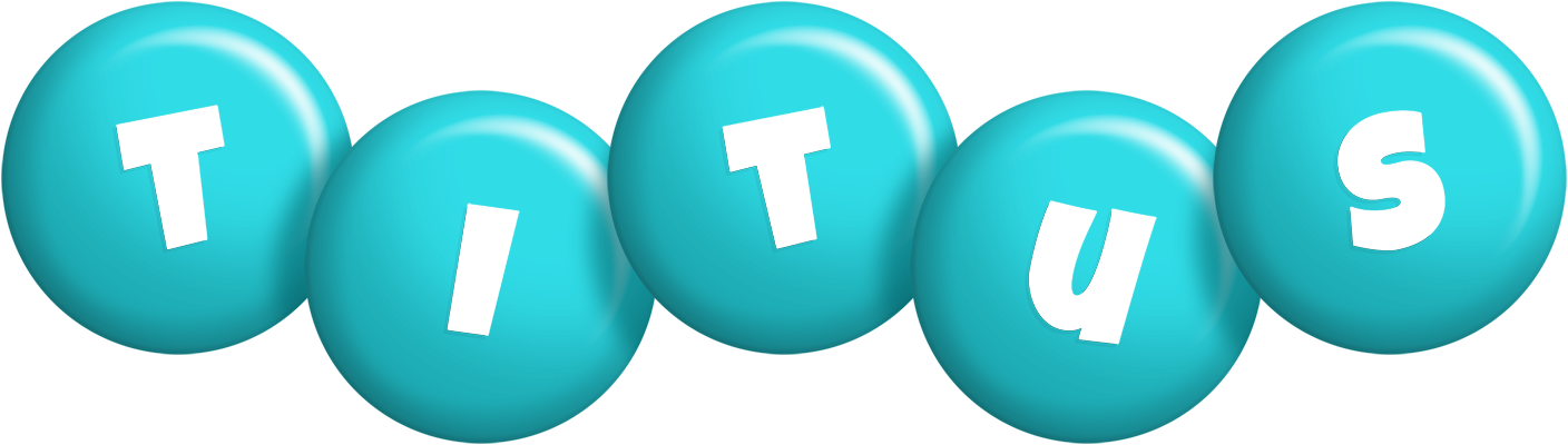 Titus candy-azur logo