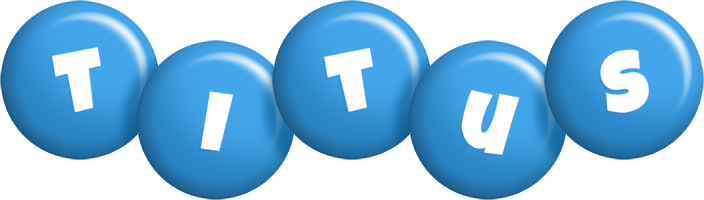 Titus candy-blue logo