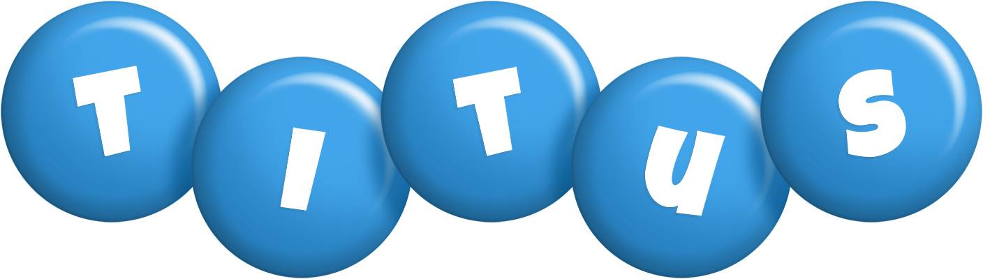 Titus candy-blue logo