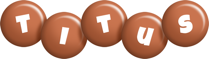 Titus candy-brown logo