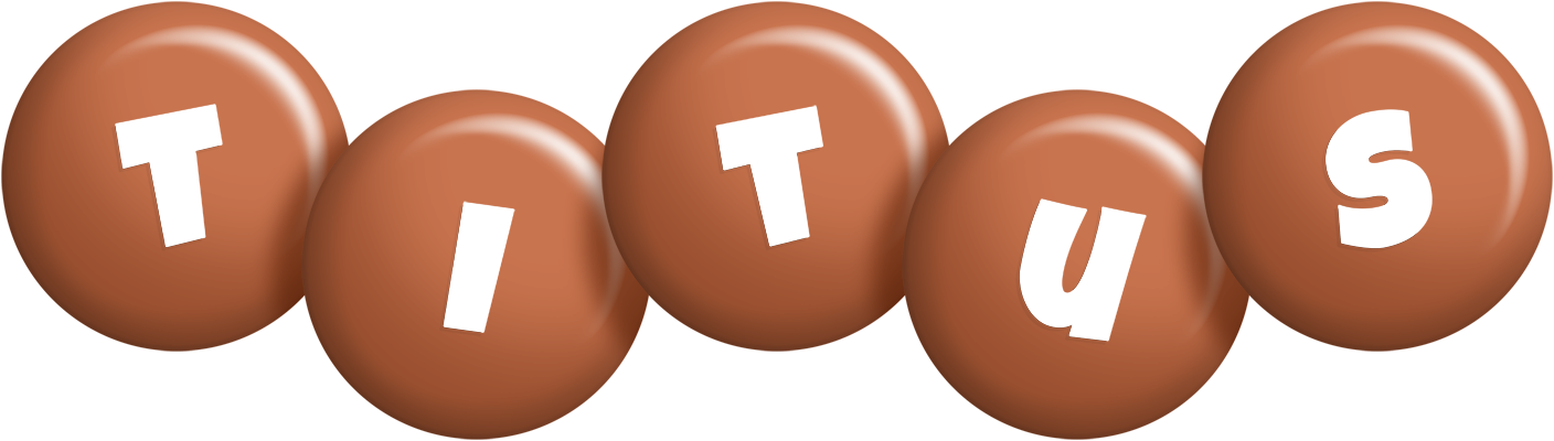 Titus candy-brown logo