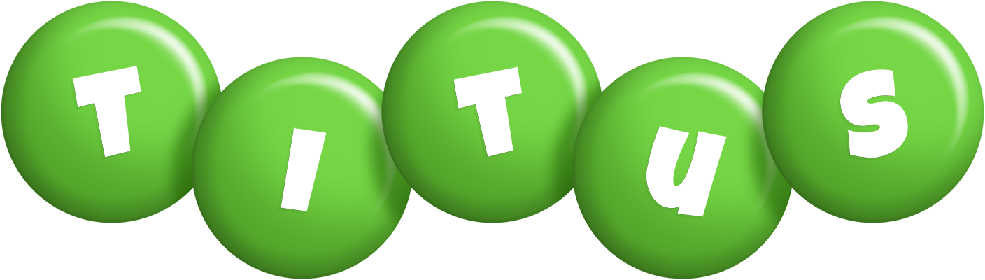 Titus candy-green logo