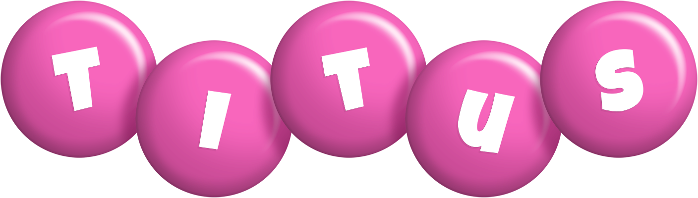 Titus candy-pink logo