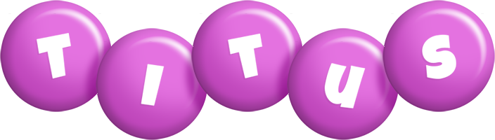 Titus candy-purple logo