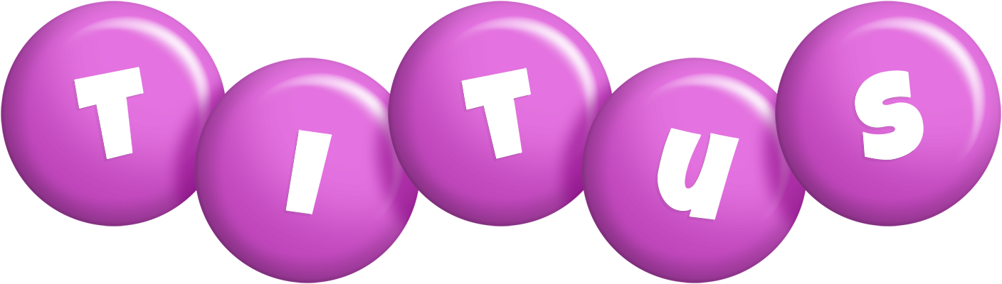 Titus candy-purple logo